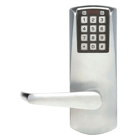 Dormakaba PowerPlex Mortise Lock, Auto Deadbolt, No Key Override, Satin Chrome P206ALL-626-41